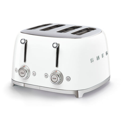 Smeg TSF03WHUK 50s Retro Style 4 Slice Toaster-White