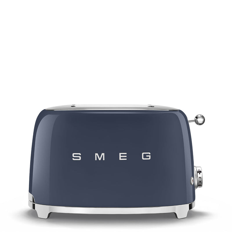 Smeg 50's Style 2 Slice Toaster - Navy Blue | TSF01NBUK