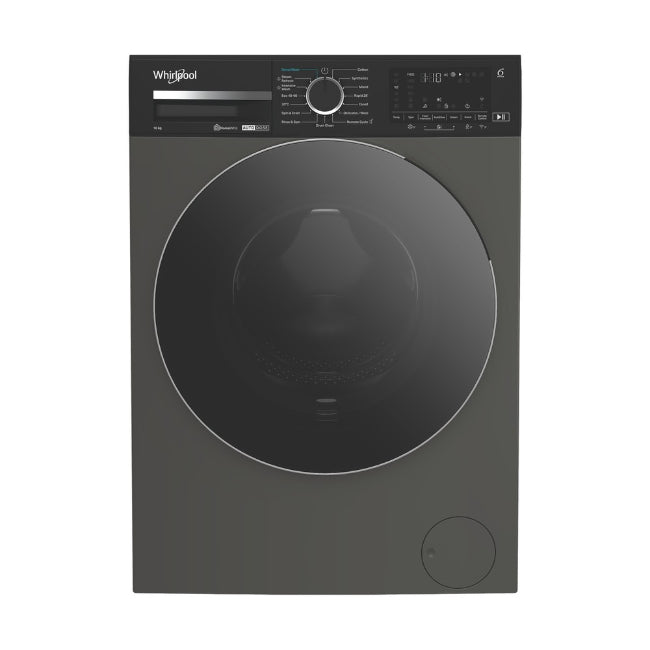 Whirlpool 10kg AutoDose Washing Machine 1400rpm - Manhattan Grey | W0M011GADSIRE