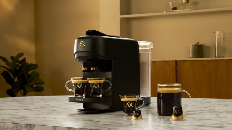 Philips L'OR Barista Absolu Capsule Coffee Machine - Black | LM9512/00