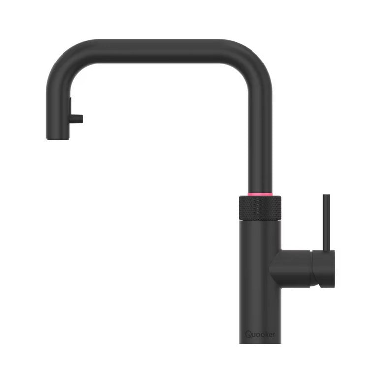 Quooker Flex Square Tap - Black | FXSBLK