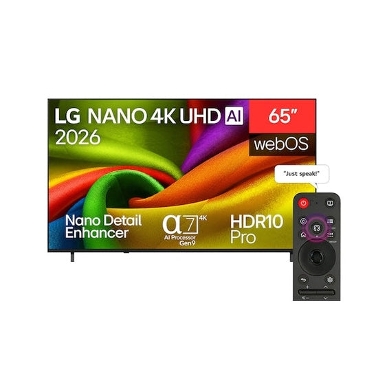 LG 65" Nano 4K Smart TV | 65NU850B6LA.AEI