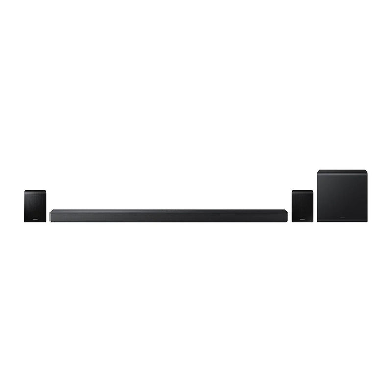 Samsung Q-Series 5.1.2 Soundbar With Subwoofer & Rear Speakers - Black | HW-QS750F/XU