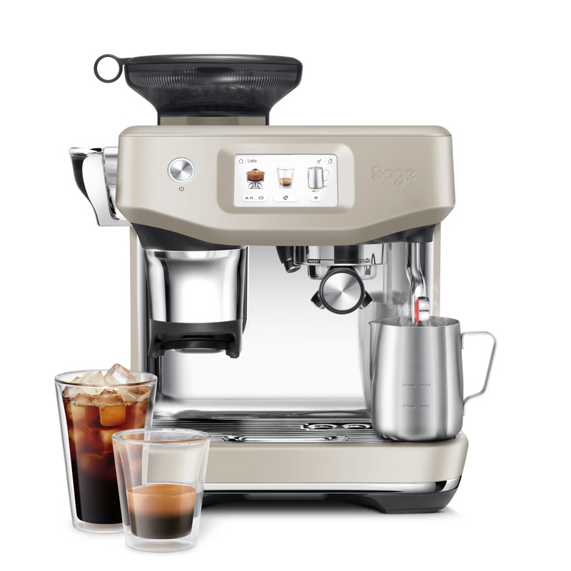 Sage Barista Touch Impress Coffee Machine - Almond | SES882ALM4GUK1