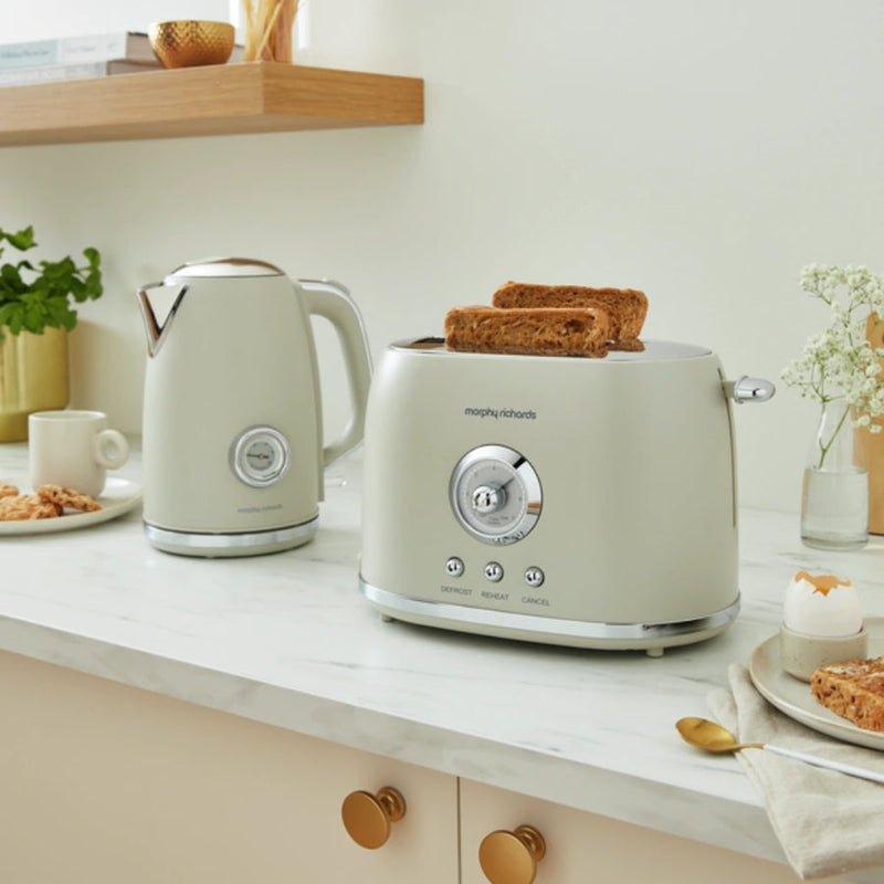 Colour Boutique Kettle Porcini Mushroom Matt Steel