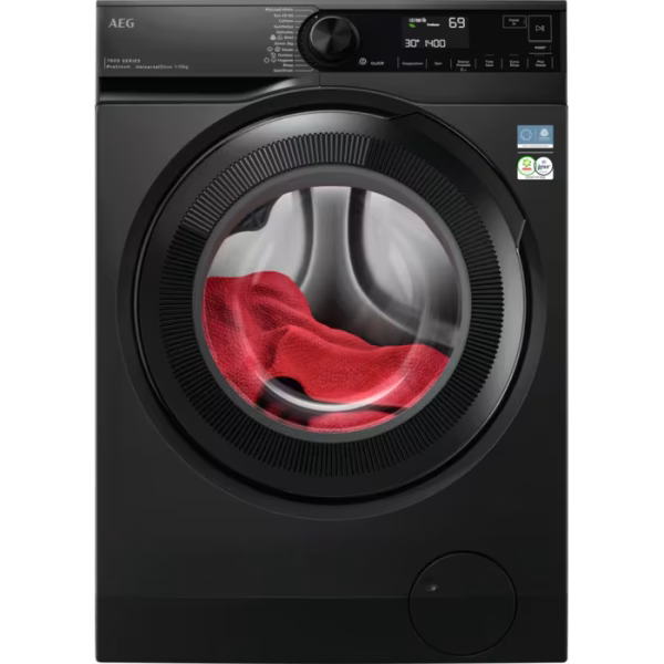AEG 7000 ProSteam 10kg 1400 Spin Washing Machine - Dark Silver | LFSR7414U6UD
