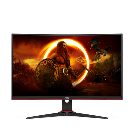 AOC 24" Curved Gaming Monitor C24G2AE/BK 165Hz 1ms