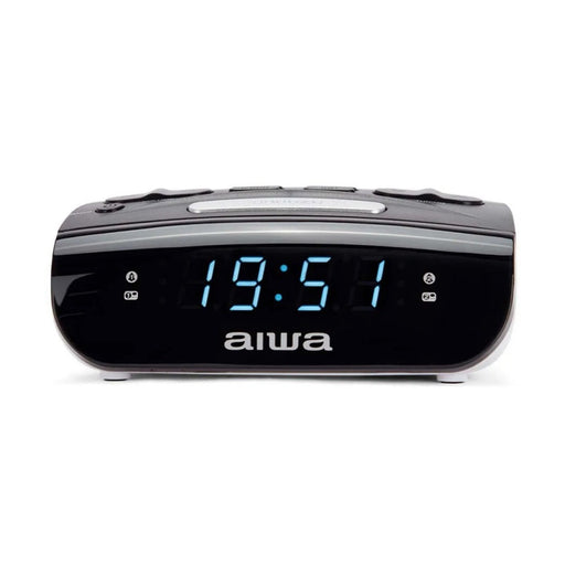 Aiwa Dual Alarm Clock Radio Black 900194 | 38780