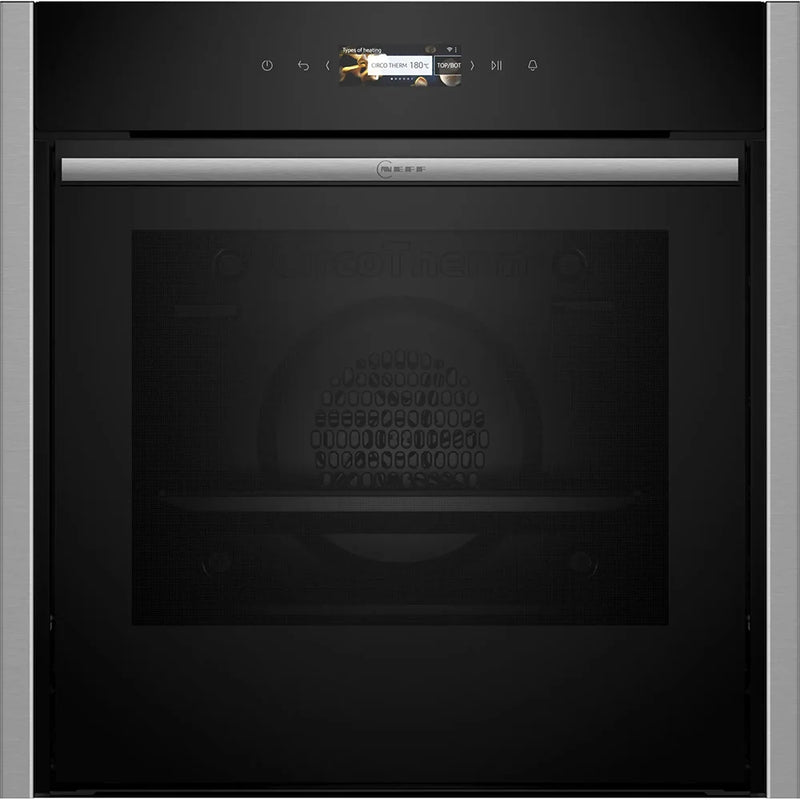 NEFF N70 71L BUILT-IN ELECTRIC SINGLE OVEN - STAINLESS STEEL