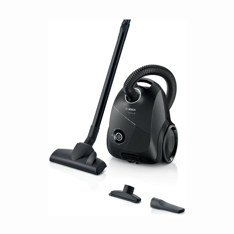 Bosch Series 2 Bagged vacuum cleaner Black | BGBS2BA1GB