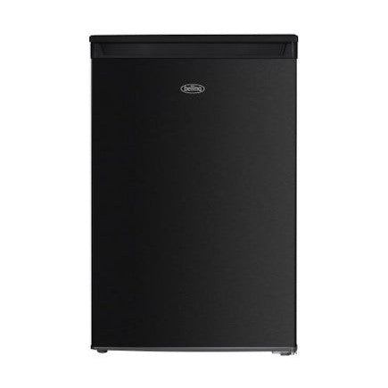 Belling BL130BKIX 127L Under Counter Larder Fridge Black Steel| 39431