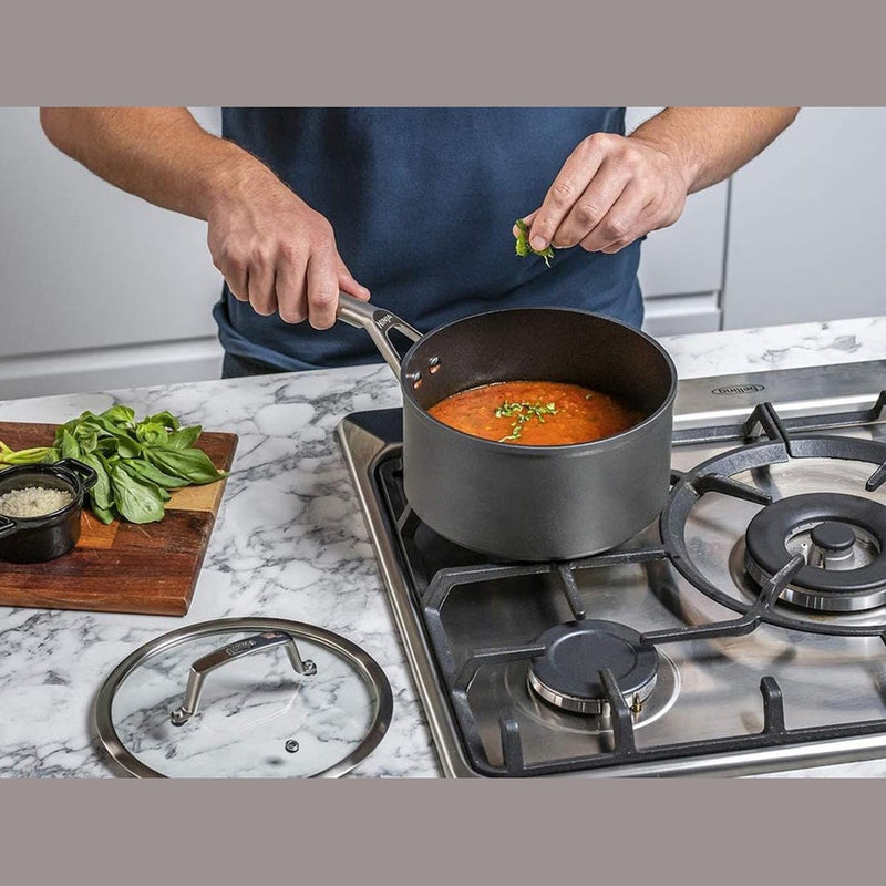 Ninja Foodi Zerostick 3-Piece Saucepan Set | C33000UK