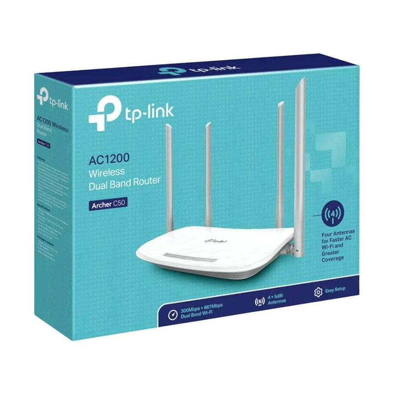 TP-LINK ARCHER C50V3 AC1200 Dual Band Wireless Router | ARCHER C50V3