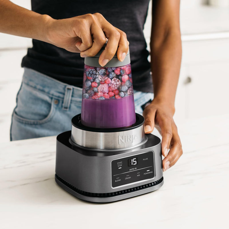 Ninja Foodi Power 2-In-1  Nutri Blender - Silver | CB100UK