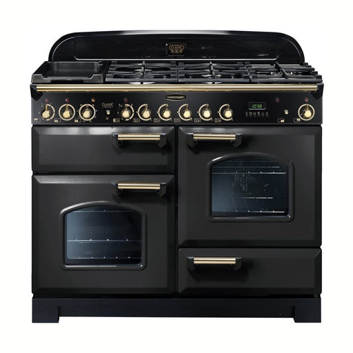 129600 RANGEMASTER CLASSIC DELUXE 110 CHARCOAL BLACK BRASS