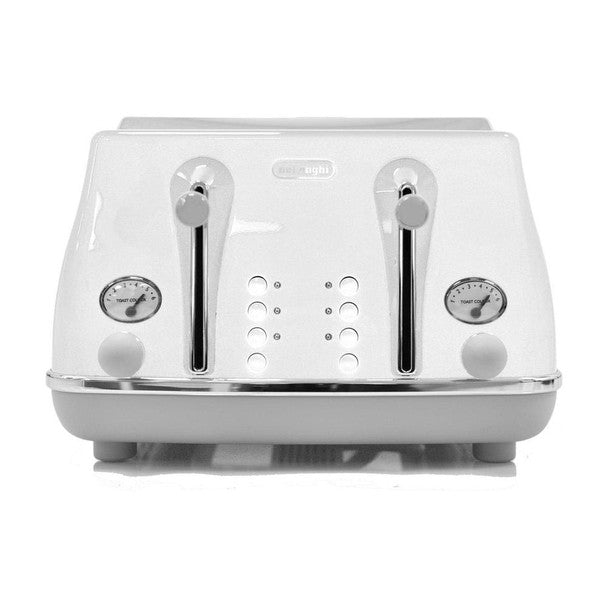 DeLonghi Icona 4 Slice Toaster - White | CTOC4003.W