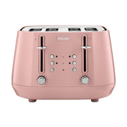 DeLonghi Eclettica 4 Slice Toaster - Pink | CTY4003.PK