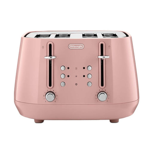 DeLonghi Eclettica 4 Slice Toaster - Pink | CTY4003.PK