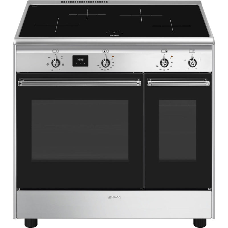 Smeg Concert Double Cavity Induction Cooker CX92IM - Stainless Steel| 39647