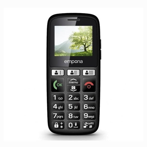 Emporia HAPPY E30 2G Senior Mobile Phone Black