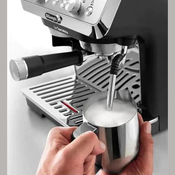 DeLonghi La Specialista Arte Bean to Cup Coffee Machine - Stainless Steel/Black | EC9155.MB