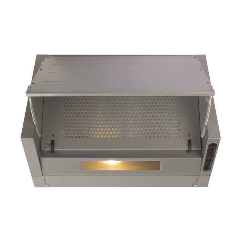 CDA EIN60SI 60cm Integrated Cooker Hood - Silver