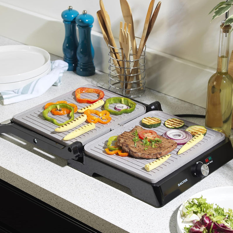 Salter Marblestone XL Health Grill & Panini Maker EK4076