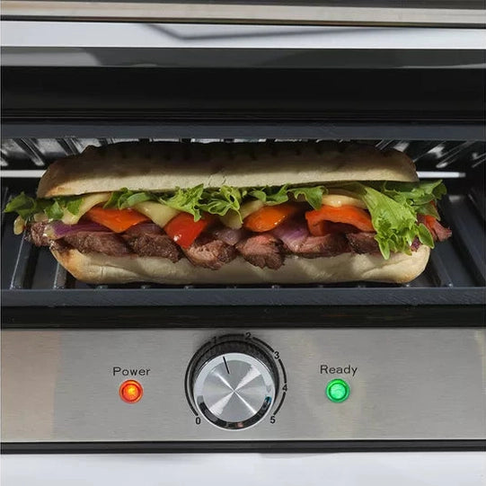 Salter Megastone Health Grill & Panini Maker - Silver | EK5857
