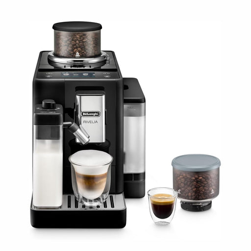 DeLonghi Rivelia Bean to Cup Coffee Machine - Onyx Black | EXAM440.55.B