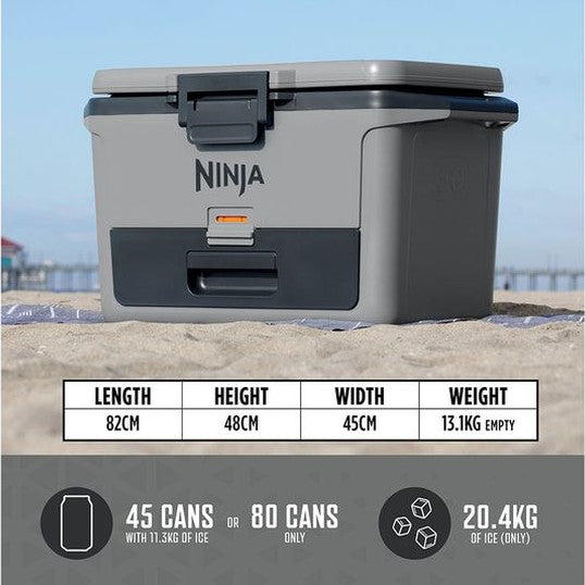 Ninja FrostVault 47L Hard Cooler - Slate Grey | FB151UKGY