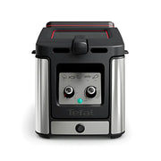Tefal Clear Duo 3.5 Litre Deep Fryer - Stainless Steel | FR600DGO
