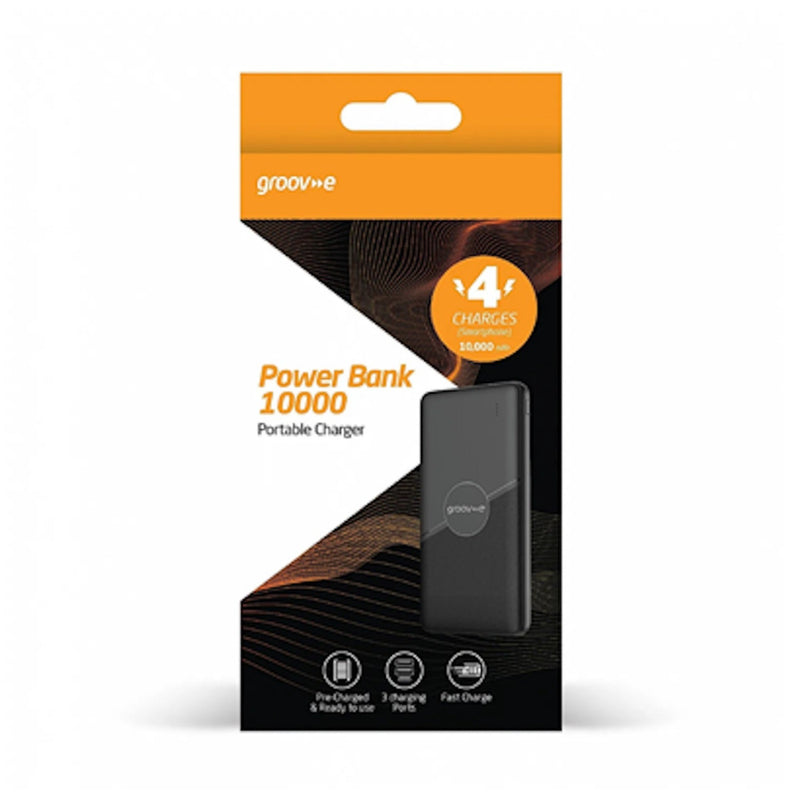 Groove 10000mAh Power Bank GVCH10000| 38239