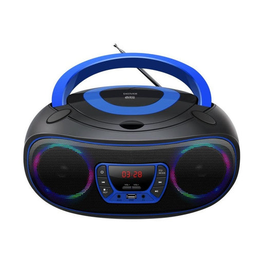 Denver TCL-212BT Bluetooth CD/USB/FM Boombox - Blue