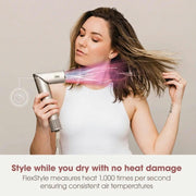 Shark FlexStyle 5 in 1 Air Styler & Hair Dryer with Storage Case - Stone | HD446SLUK