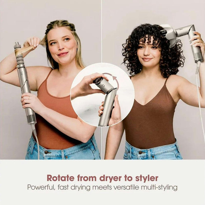 Shark FlexStyle 5 in 1 Air Styler & Hair Dryer with Storage Case - Stone | HD446SLUK