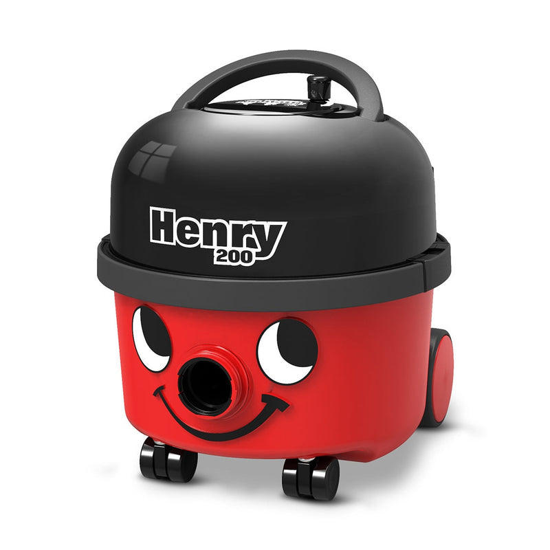 HENRY NUMATIC 9 ltrs. CYLINDER VACUUM CLEANER 10 mts. CABLE STORAGE/REWIND HEPA FLO DUST BAGS AUTO SAVE TECHNOLOGY 8