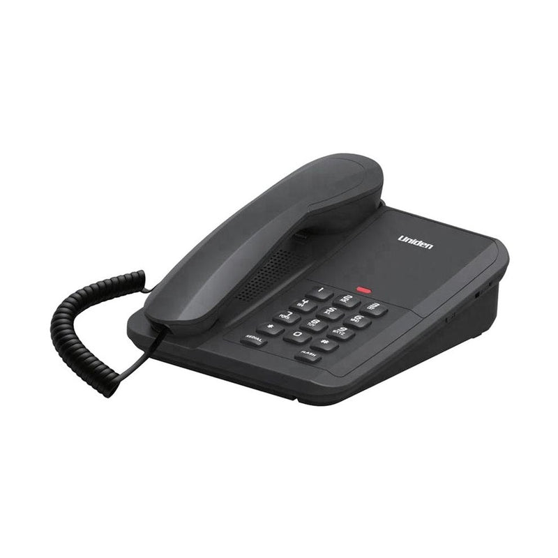 Uniden CE7203 Basic Corded Desk Phone Black