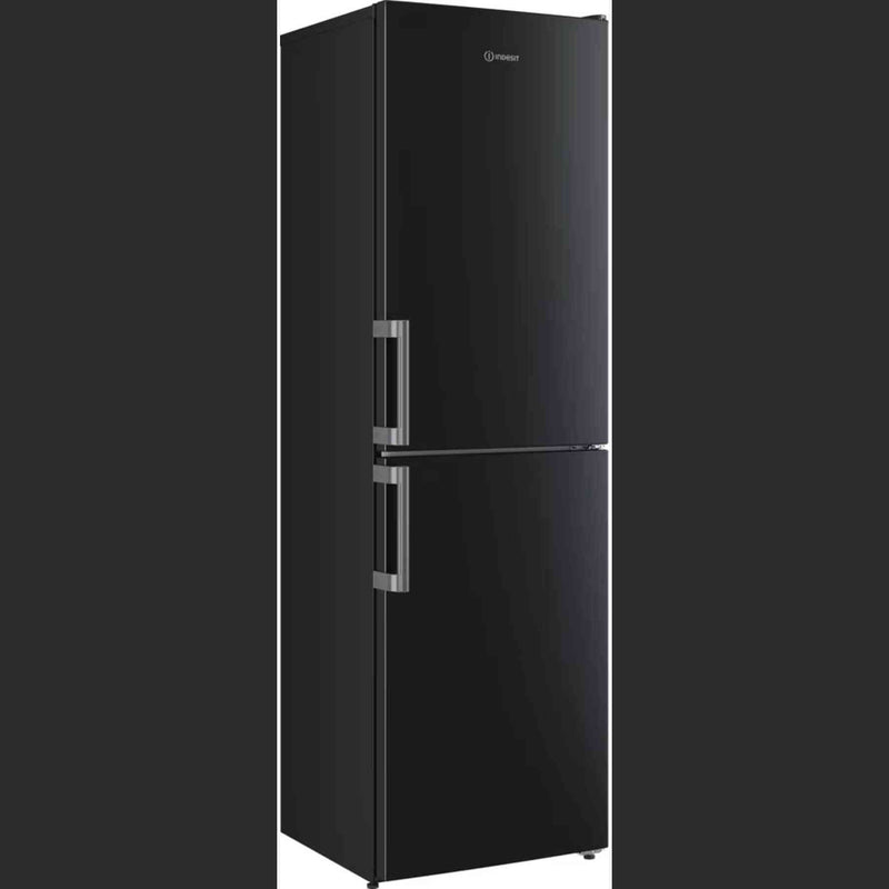 Indesit Freestanding 50/50 Fridge Freezer - Black | IB55732BUK