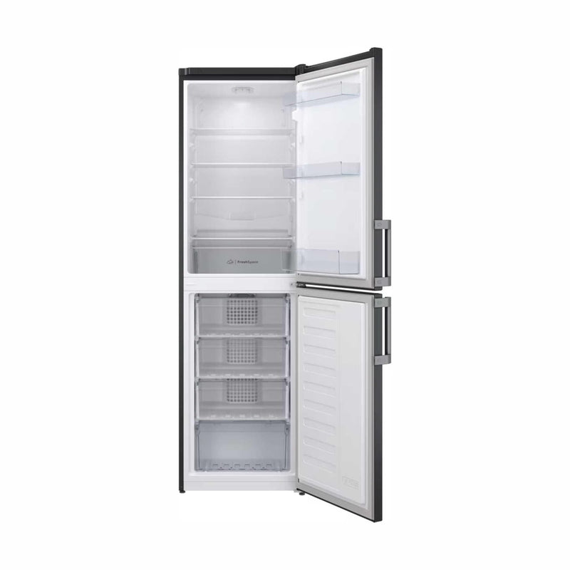 Indesit Freestanding 50/50 Fridge Freezer - Black | IB55732BUK
