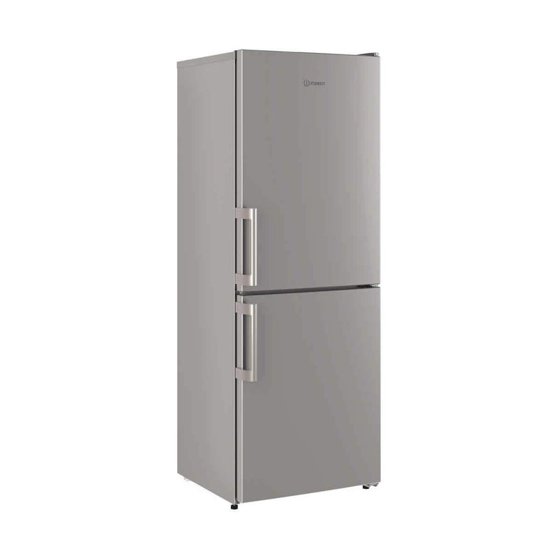 Indesit Freestanding Fridge Freezer - Silver | IB55732SUK