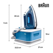 Braun CareStyle Compact Pro Steam Generator Iron Blue | IS2565BL