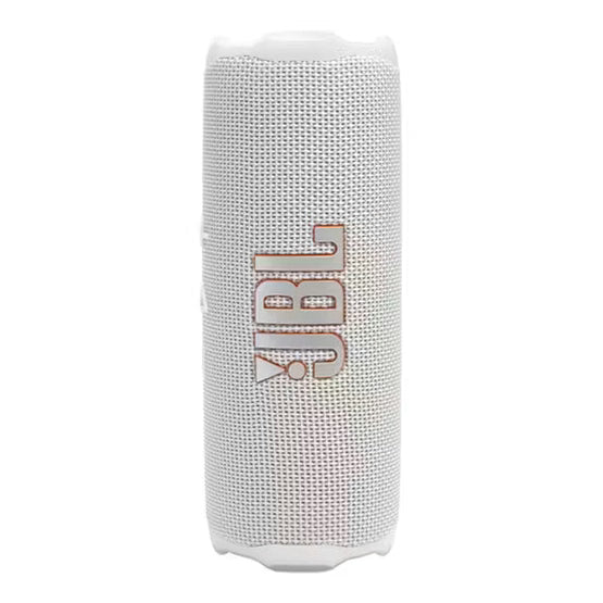 JBL Flip 7 Portable Bluetooth Speaker - White | JBLFLIP7WHT