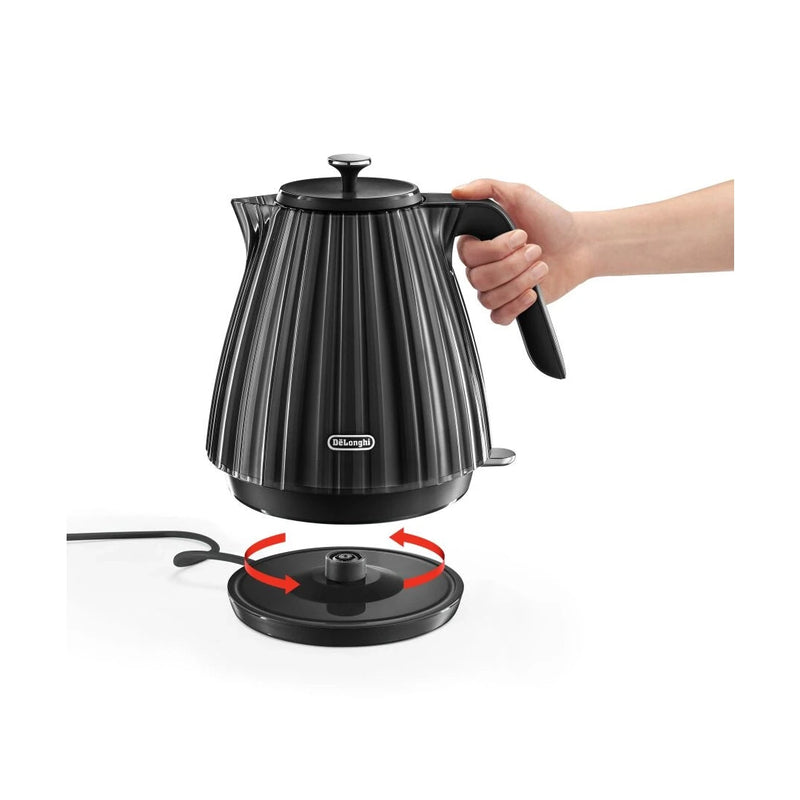 DeLonghi Ballerina 1.7L Kettle - Black | KBD3001.BK