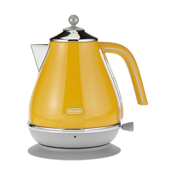 DeLonghi Icona 1.7L Kettle -Yellow | KBOC3001.Y