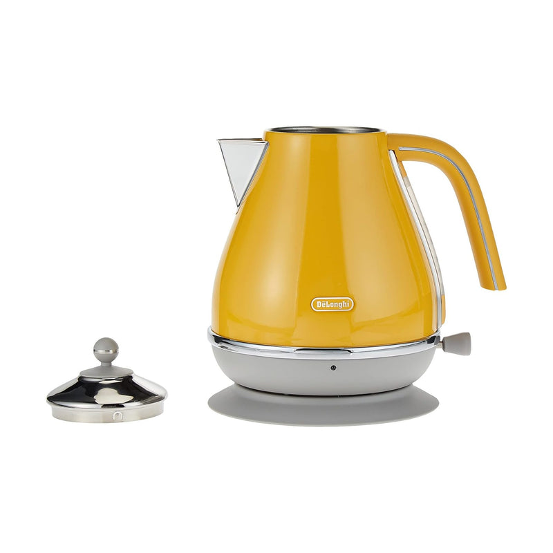 DeLonghi Icona 1.7L Kettle -Yellow | KBOC3001.Y