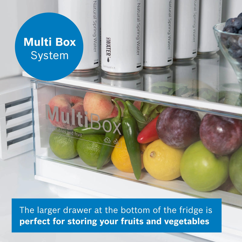 Bosch Series 2 Fridge/Freezer - Stainless Steel | KGN34NLEAG