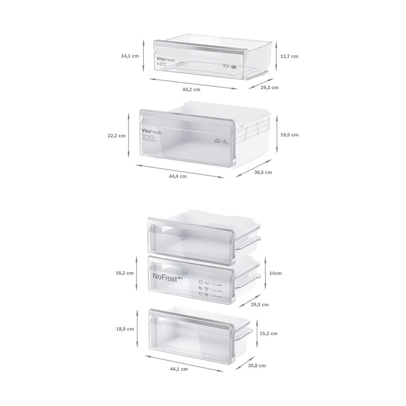Bosch Series 4 Integrated Fridge/Freezer | KIN86VSE0G