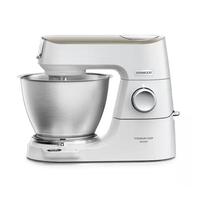 Kenwood Titanium Chef Baker Stand Mixer - White | KVC65.001WH