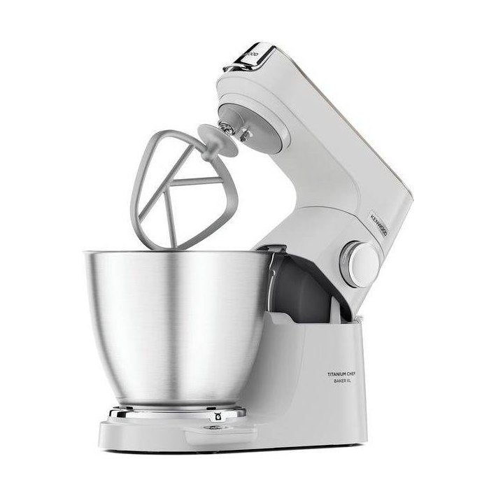 Kenwood Chef Titanium Baker XL Stand Mixer - White | KVL65.001WH