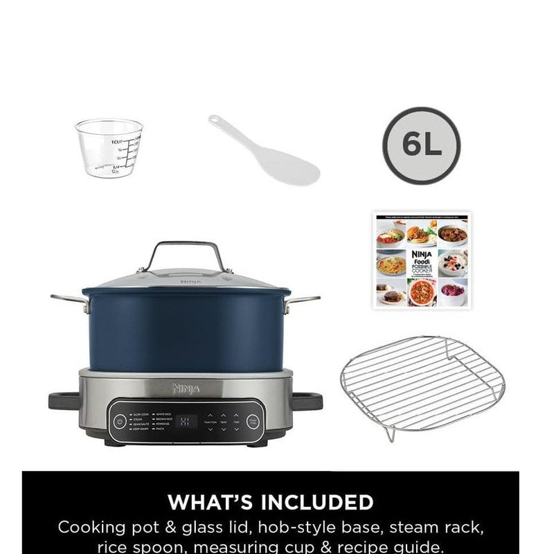 Ninja Foodi 8-Mode 6L PossibleCooker Rice & Slow Cooker | MC1101UK